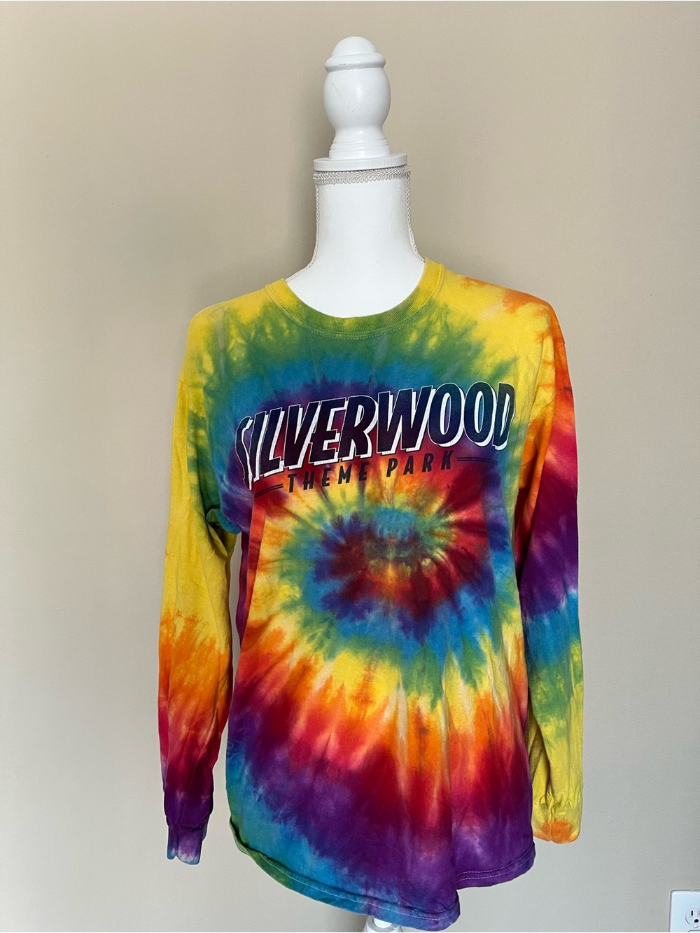 Unisex Silverwood Tie-Dye Long Sleeve Shirt - Multicolor